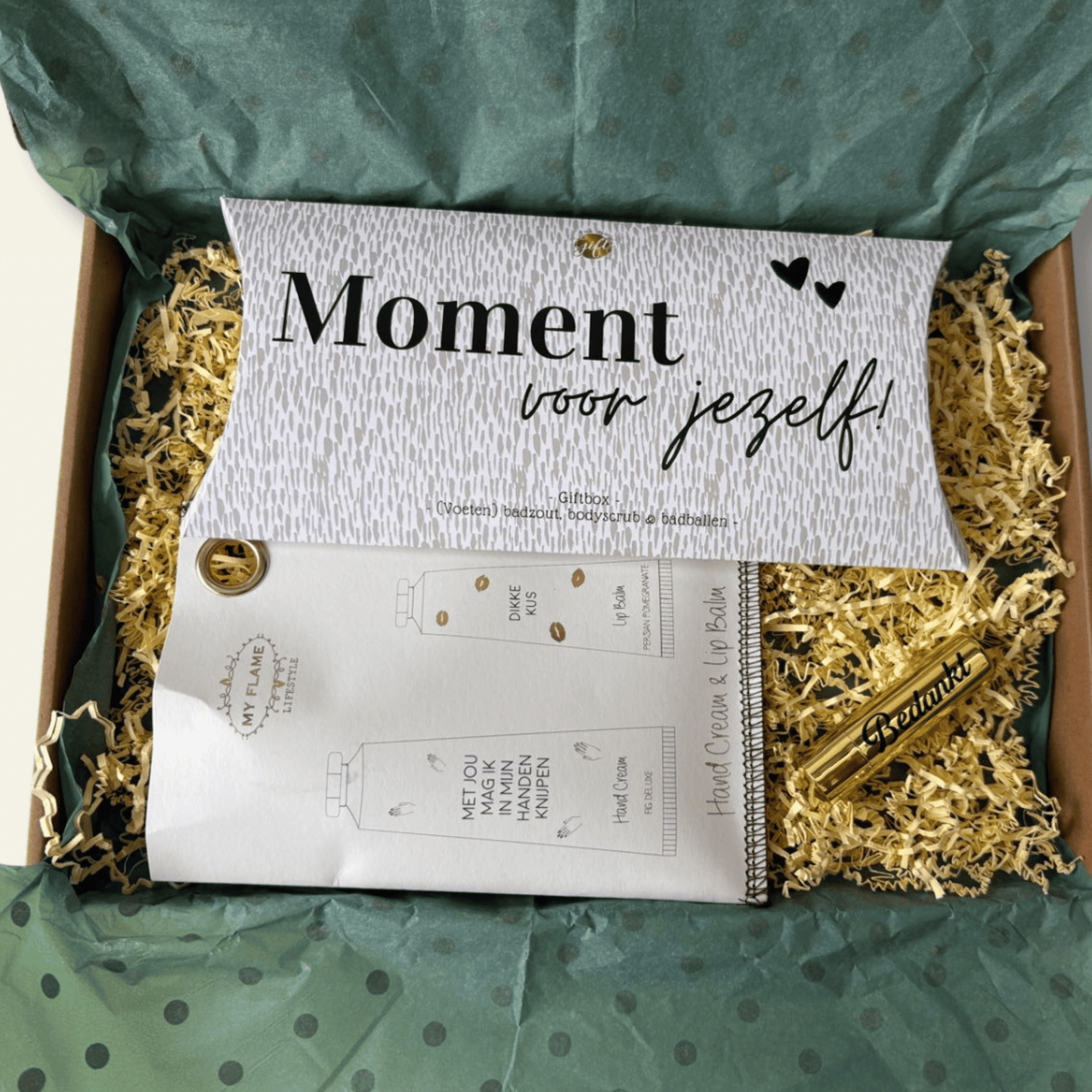 Brievenbuscadeau ‘Moment voor jezelf’