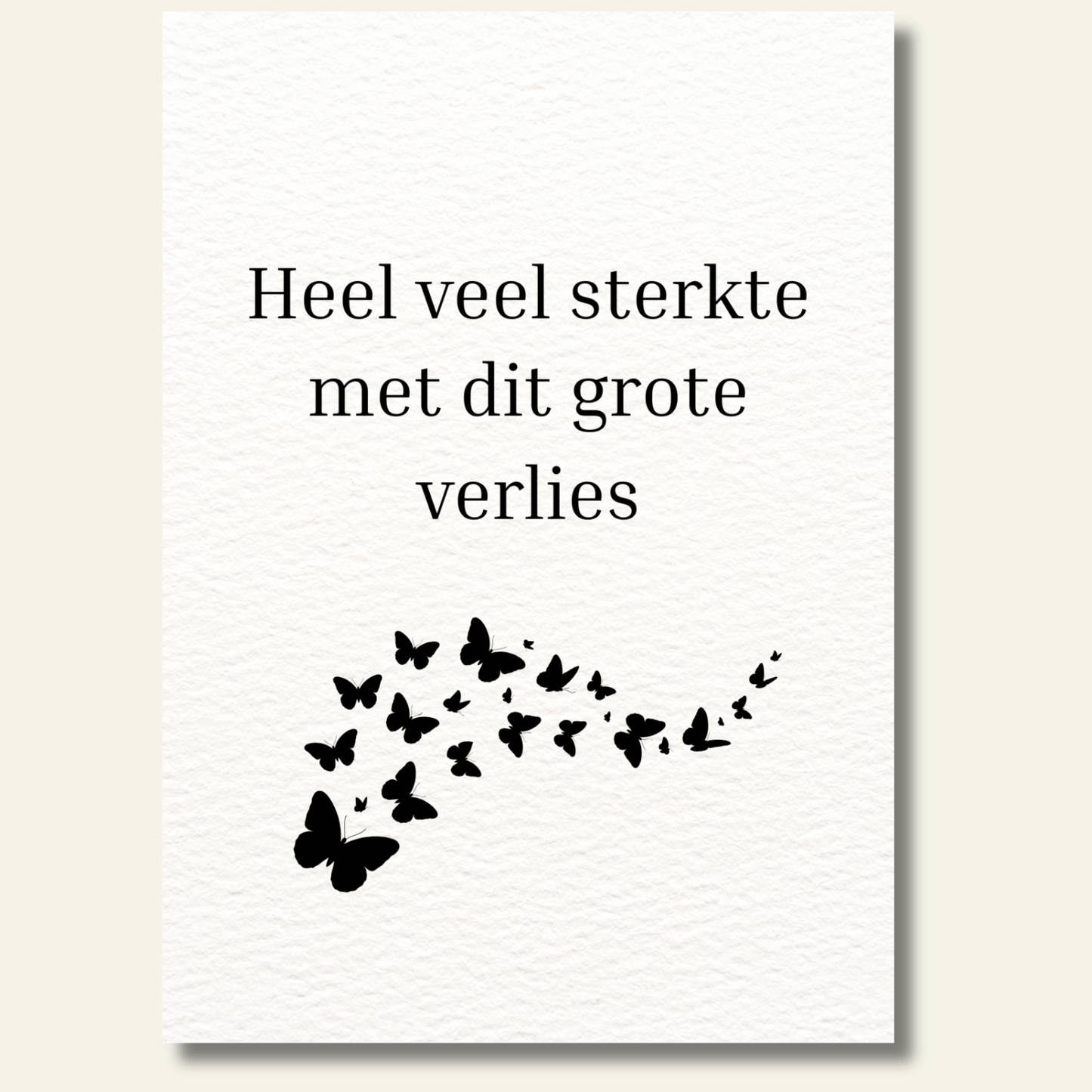 Heel veel sterkte kaartje