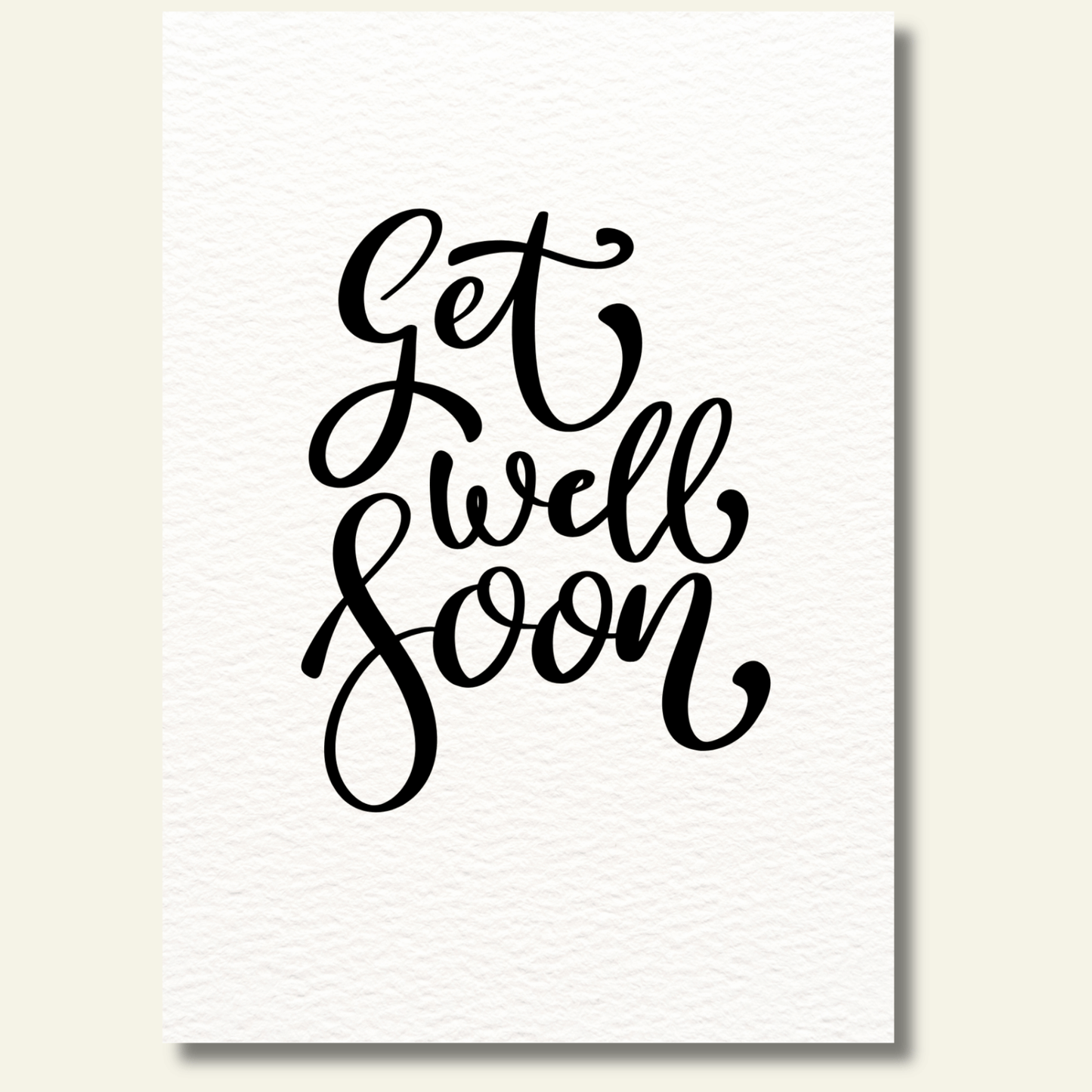 Get well soon kaartje