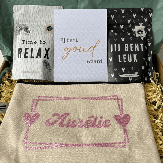 Brievenbuscadeau Relax, jij bent goud waard