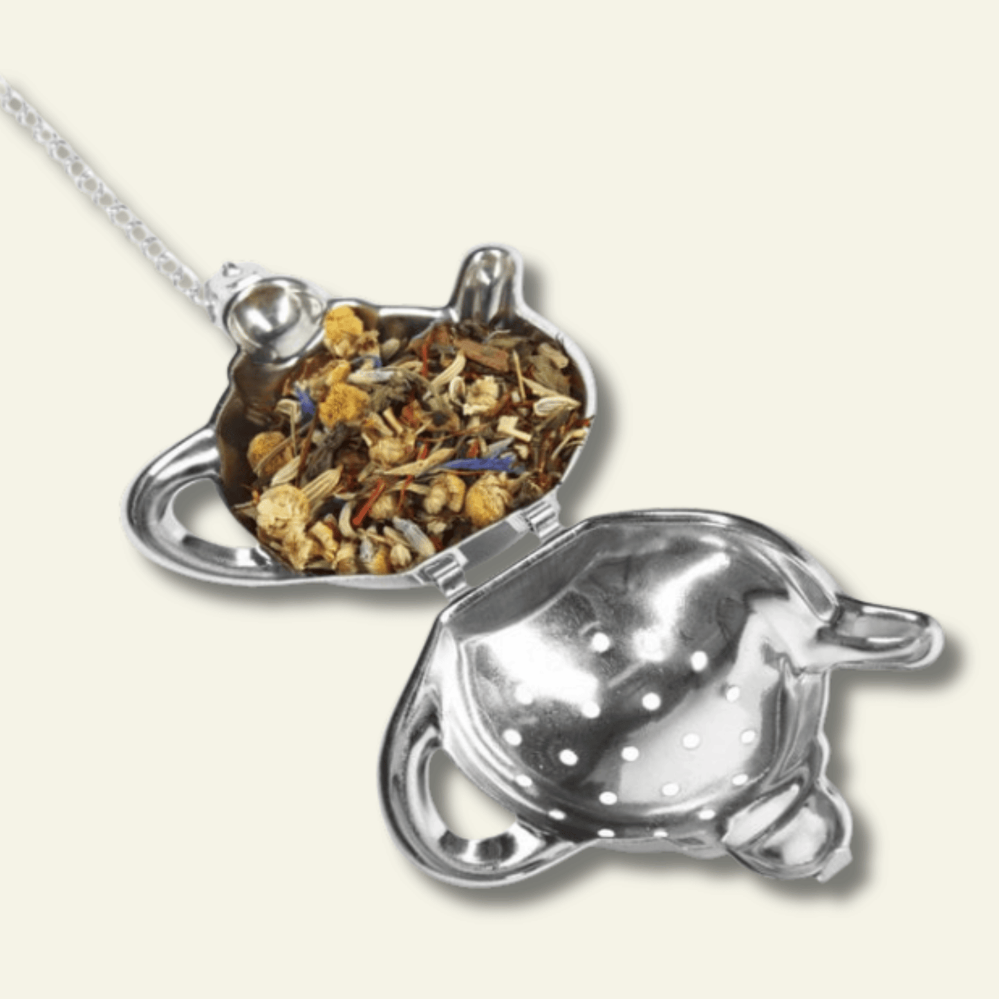 Thee-ei in theepotvorm