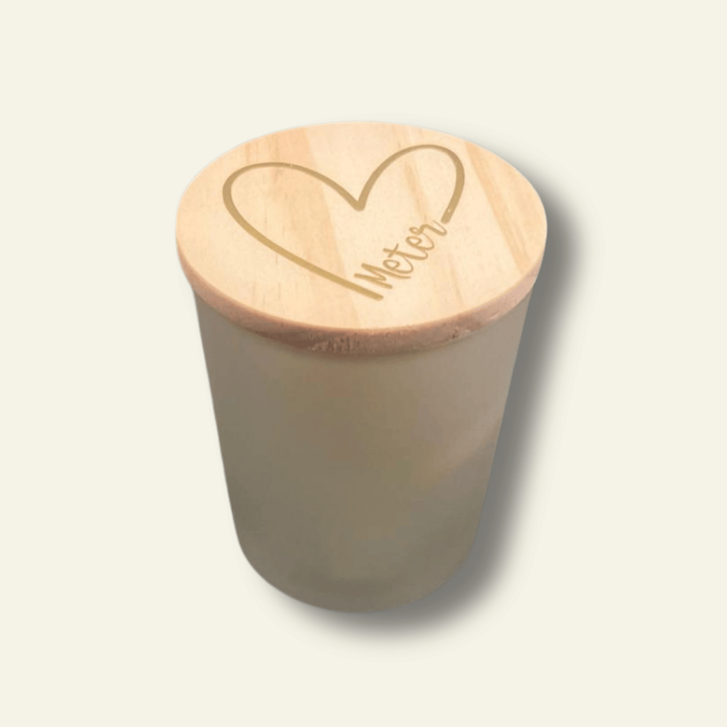 Warmte met een Persoonlijke Touch | Geurkaars met Houten Deksel