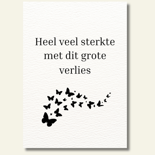 Heel veel sterkte kaartje