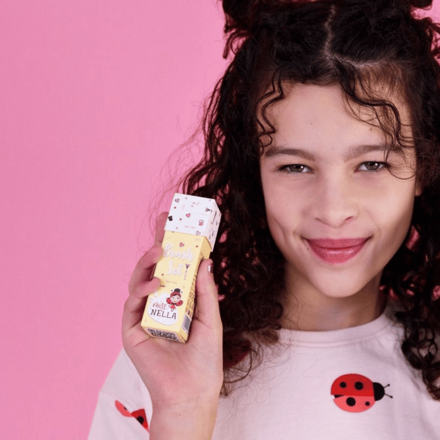 Miss Nella Kinder Make-up Borstelset | creativiteit en glans voor kleine beautyfans!