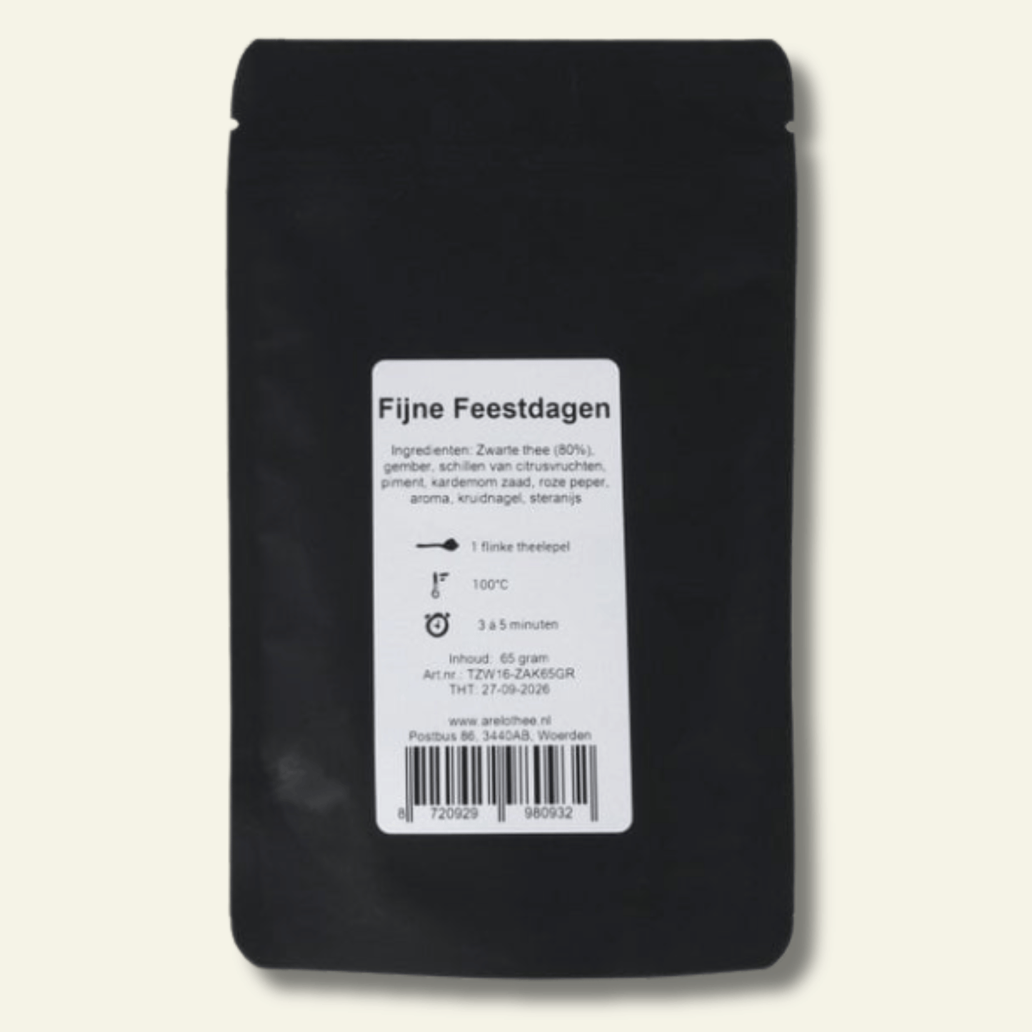 Fijne Feestdagen thee