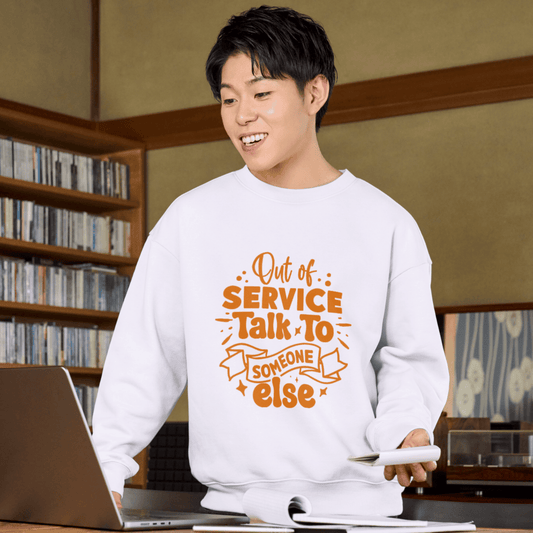 T-shirt voor mannen | Out of Service, Talk to Someone Else