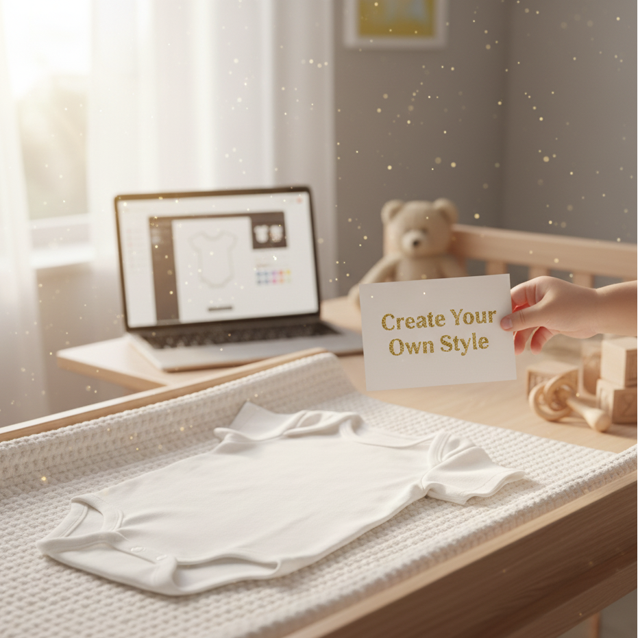 Babyromper met eigen tekst