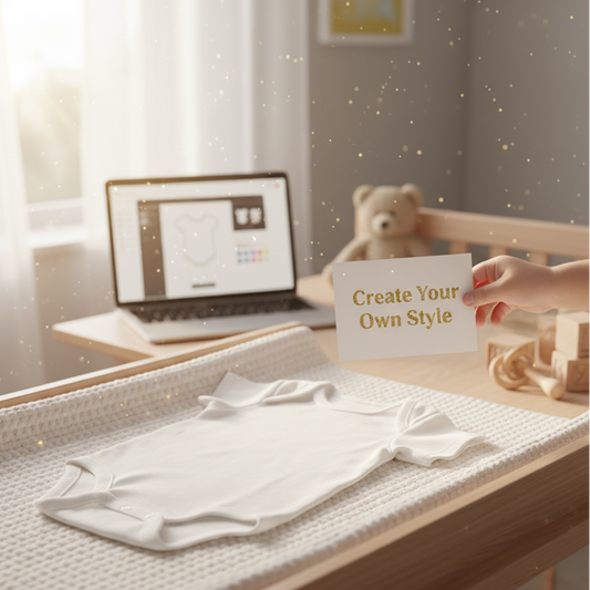 Babyromper met eigen tekst