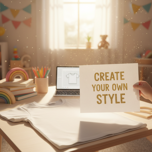 Kinder T-shirt | eigen tekst, helemaal uniek