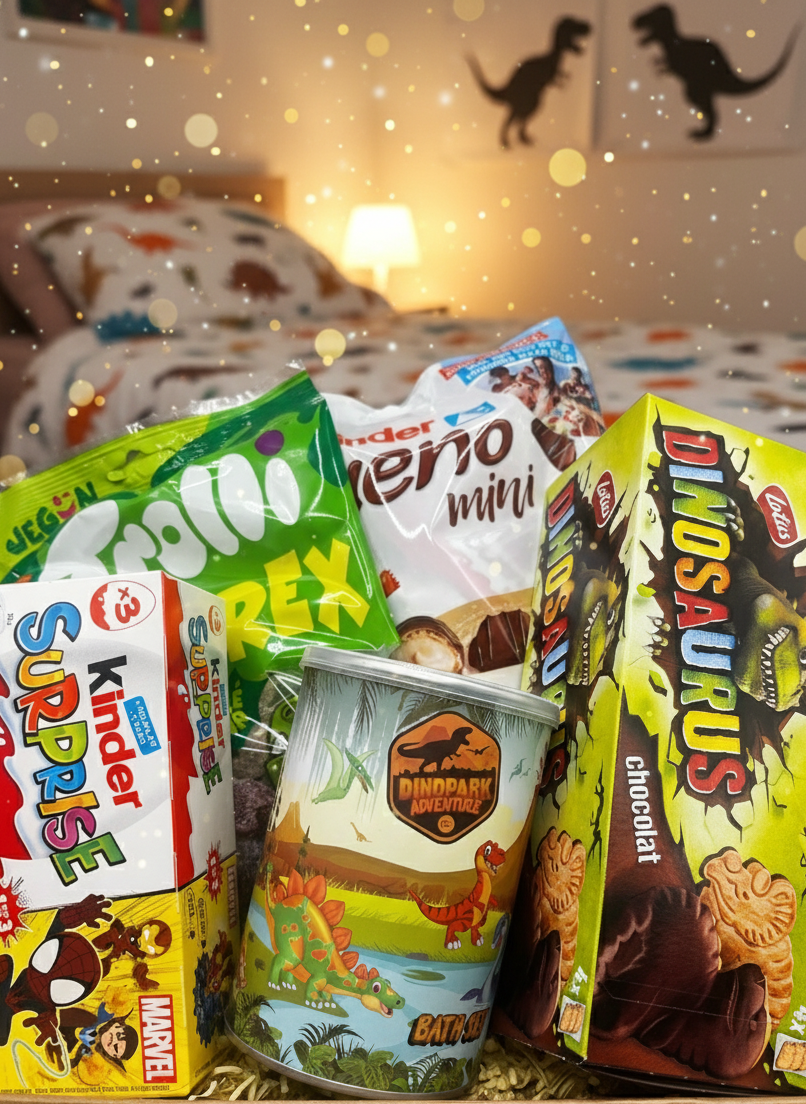 RAWR! Het ultieme dino-verwenpakket | Voor kleine dinohelden met een groot hart