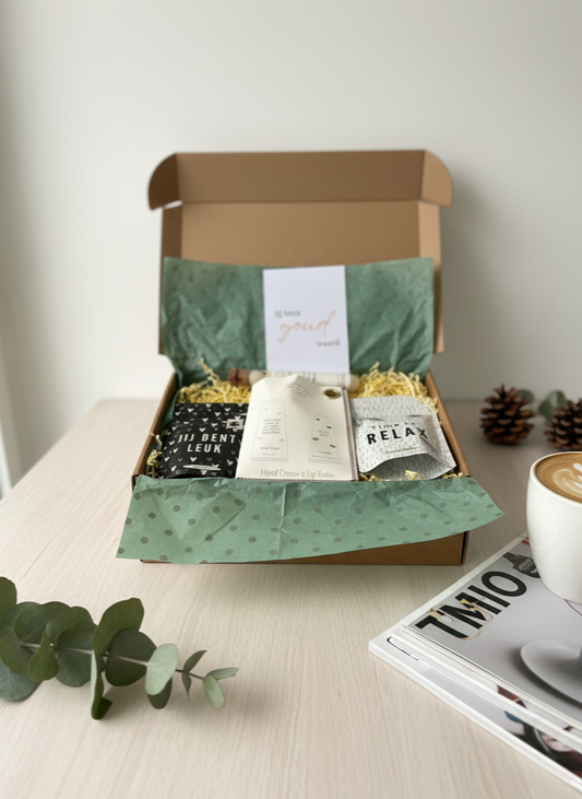 Brievenbuscadeau ‘Jij bent goud waard’