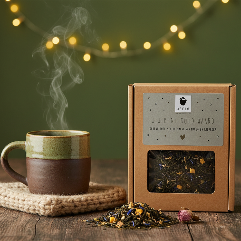 Theedoosje Jij bent goud waard