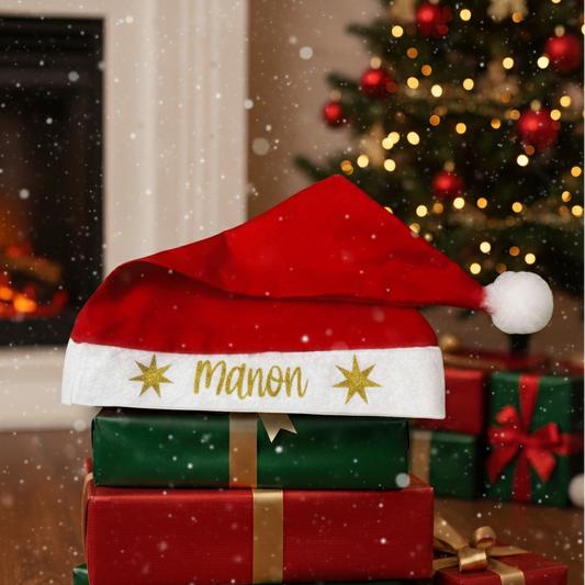Kerstmuts met naam