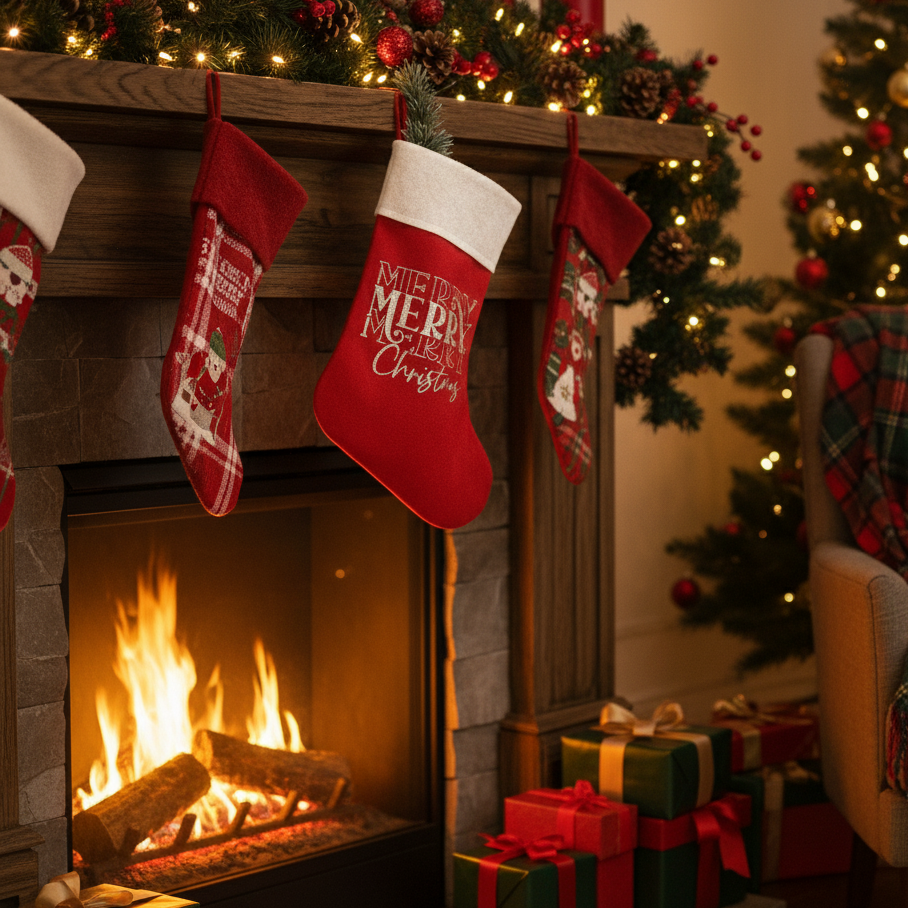 Gepersonaliseerde kerstsok | een hartverwarmend cadeau voor onder de boom