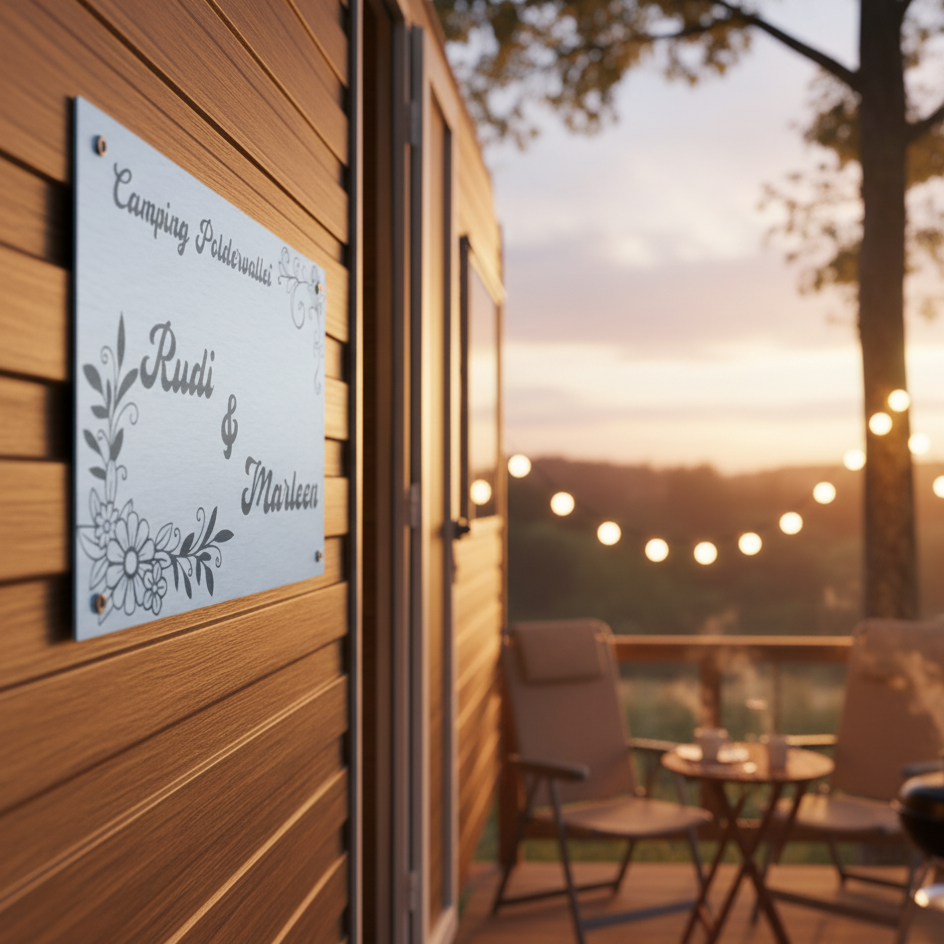 Jouw Plek, Jouw Stijl | Gepersonaliseerd Naambord