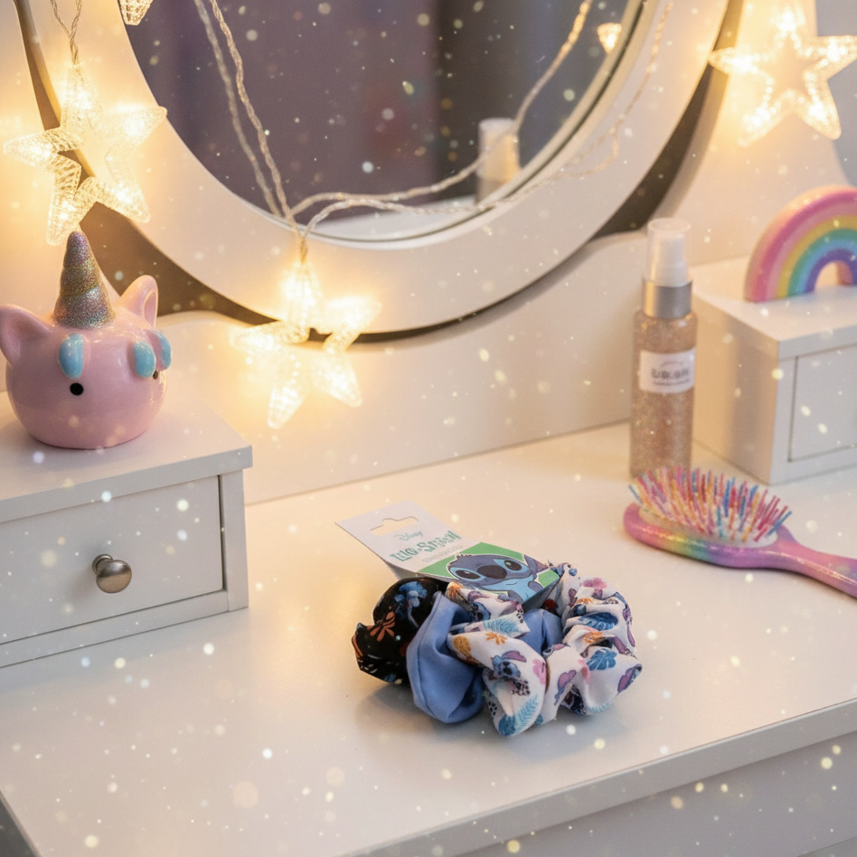 Scrunchy Lilo & Stitch (set van 3) | Disney-magie voor elk kapsel!