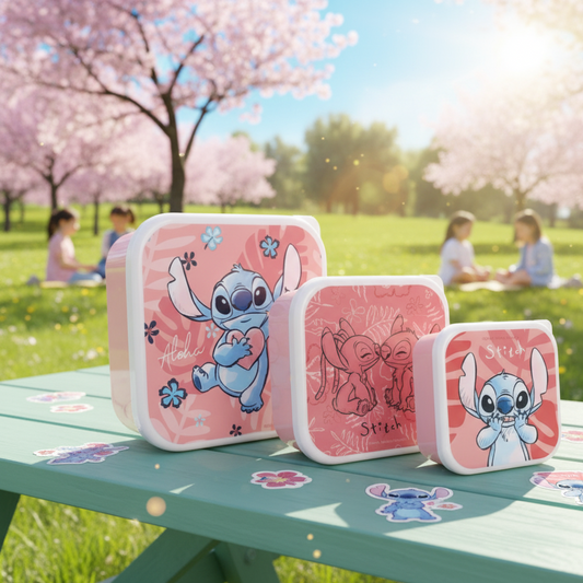 Stitch Snackdoosjes Set | Pauzes vol vrolijkheid