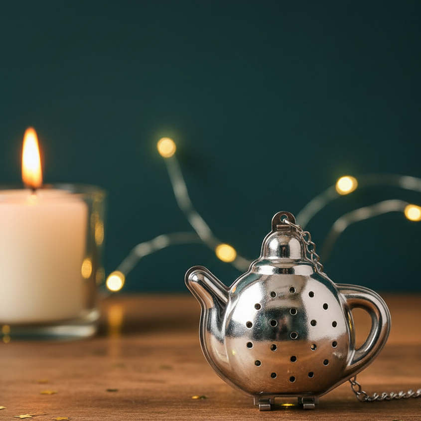 Thee-ei in theepotvorm