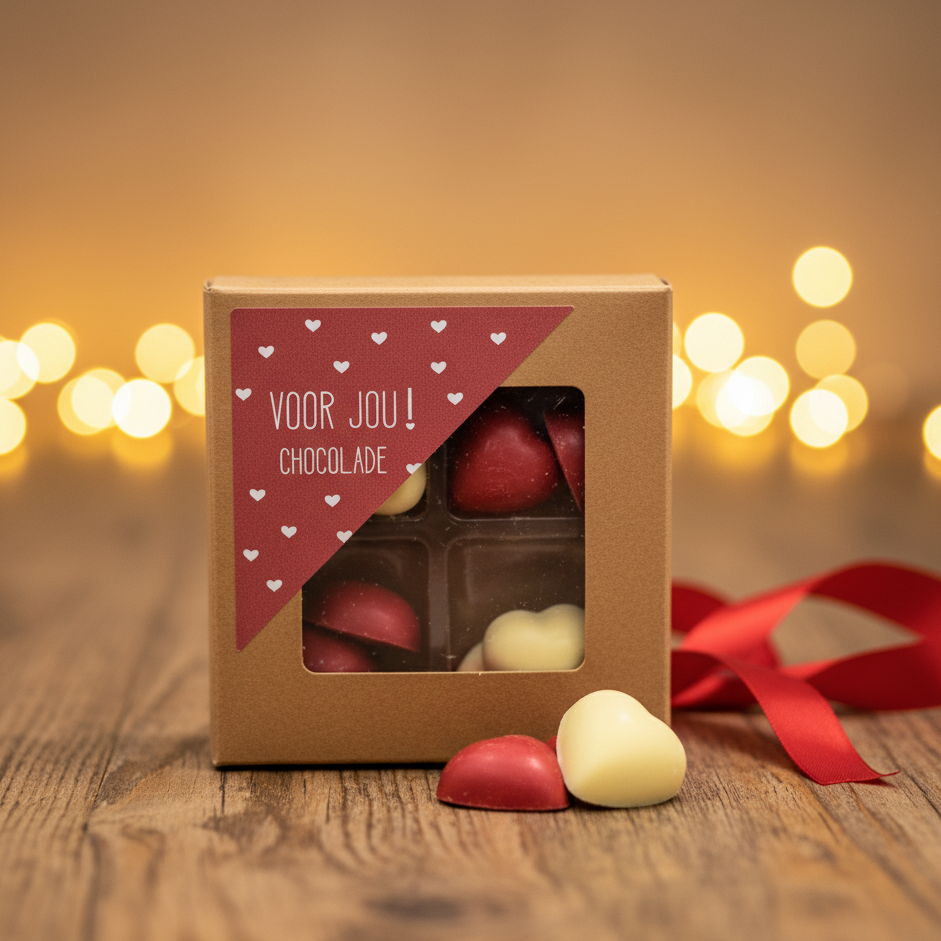 Voor Jou Chocolade | Hartjes vol Liefde