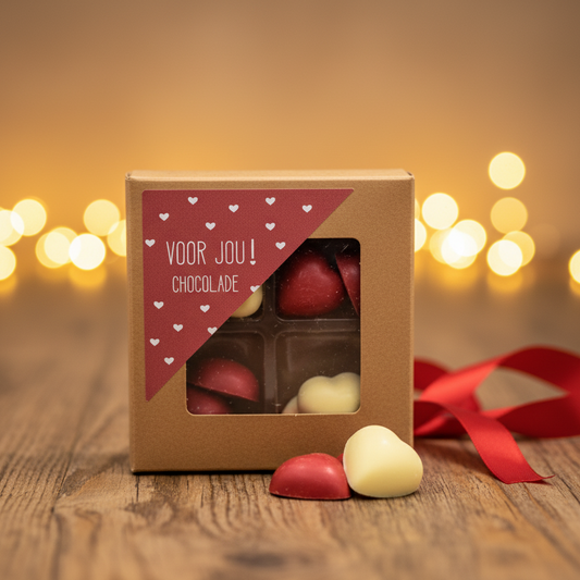 Voor Jou Chocolade | Hartjes vol Liefde