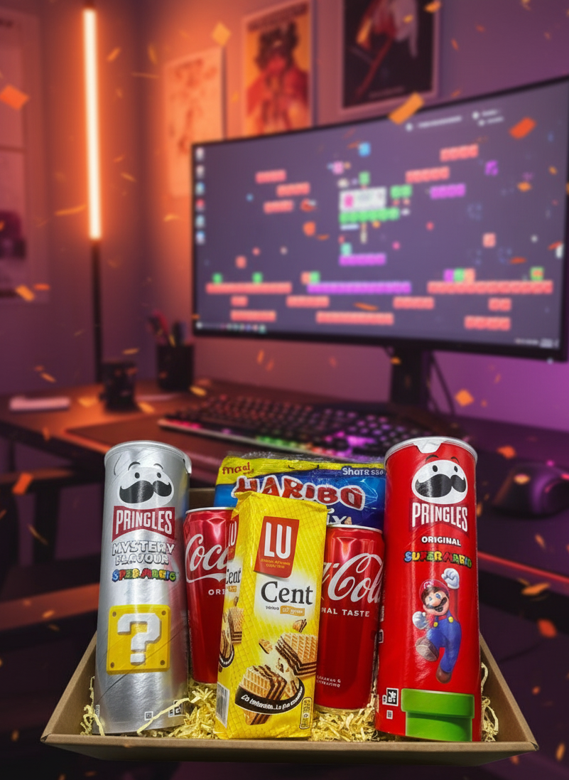Game On! Het ultieme snackpakket voor gamers
