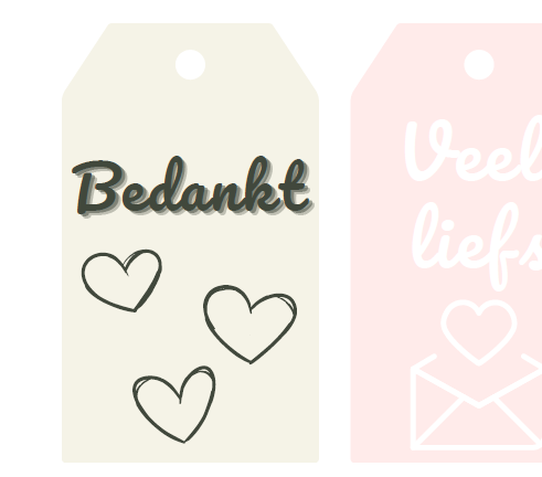 Maak je cadeau extra speciaal met onze 9 vrolijke gifttags die je gewoon thuis kan afdrukken!