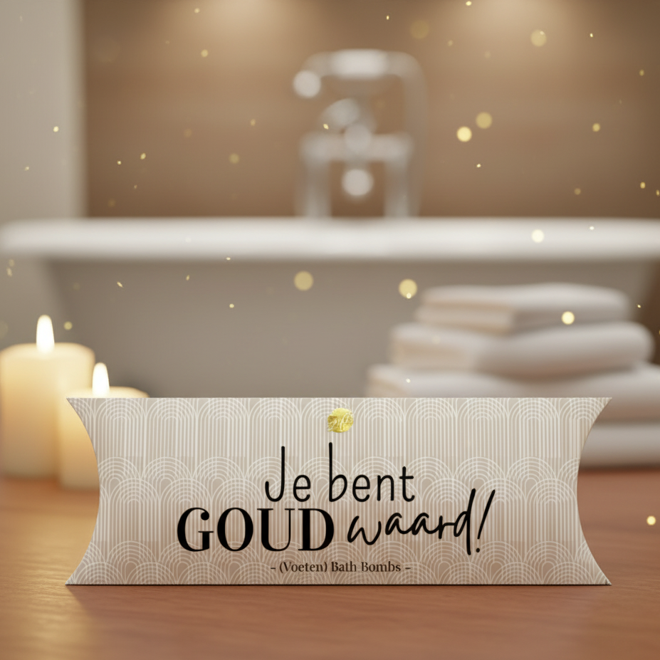 LAATSTE STUK | Gondeldoosje Bath Bombs: Goud Waard