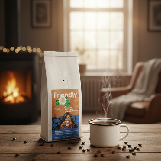 The Bean Specialist: Friendly | Cafeïnevrije koffie