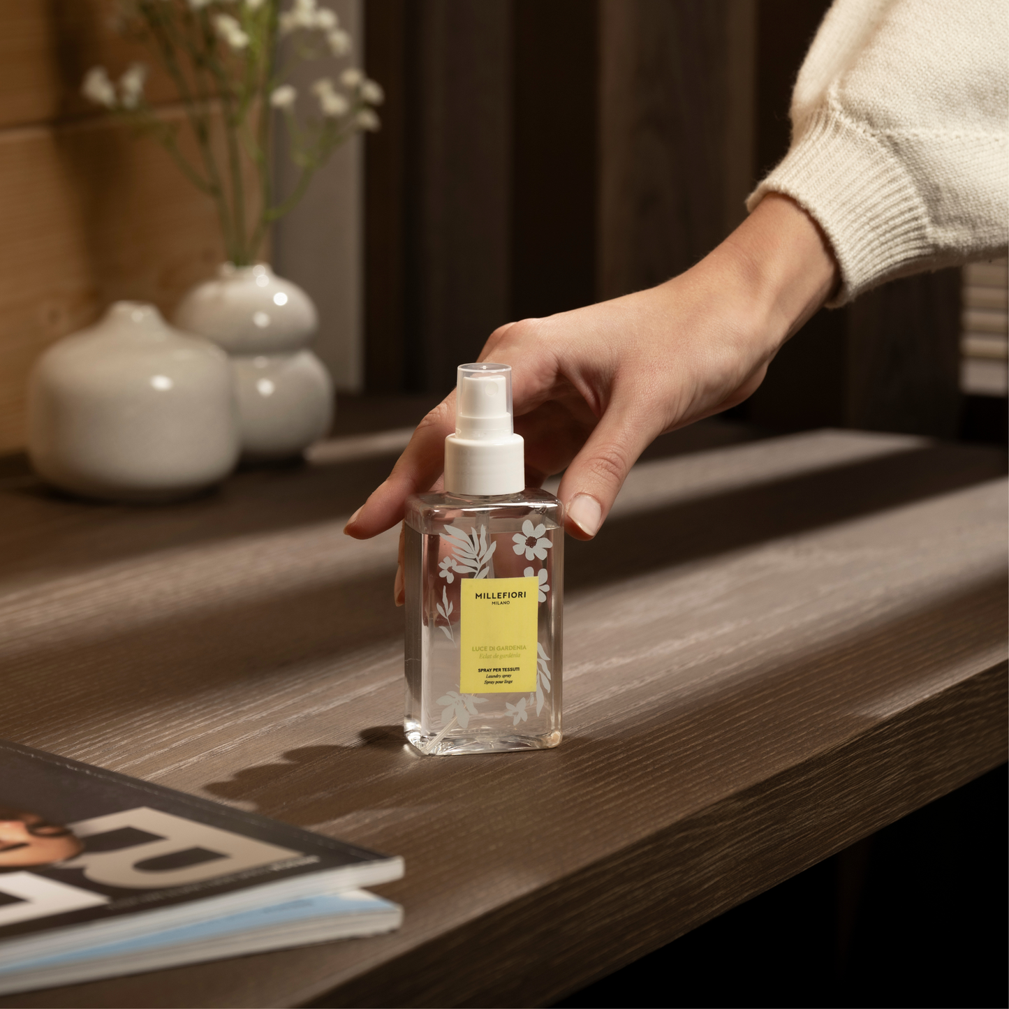 Luxe Laundry Spray Millefiori Milano | fris textiel met een elegante geurbeleving