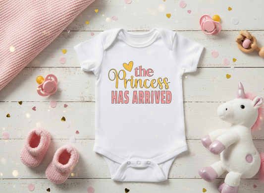 Babyromper The Princess has arrived | Welkom kleine prinses!