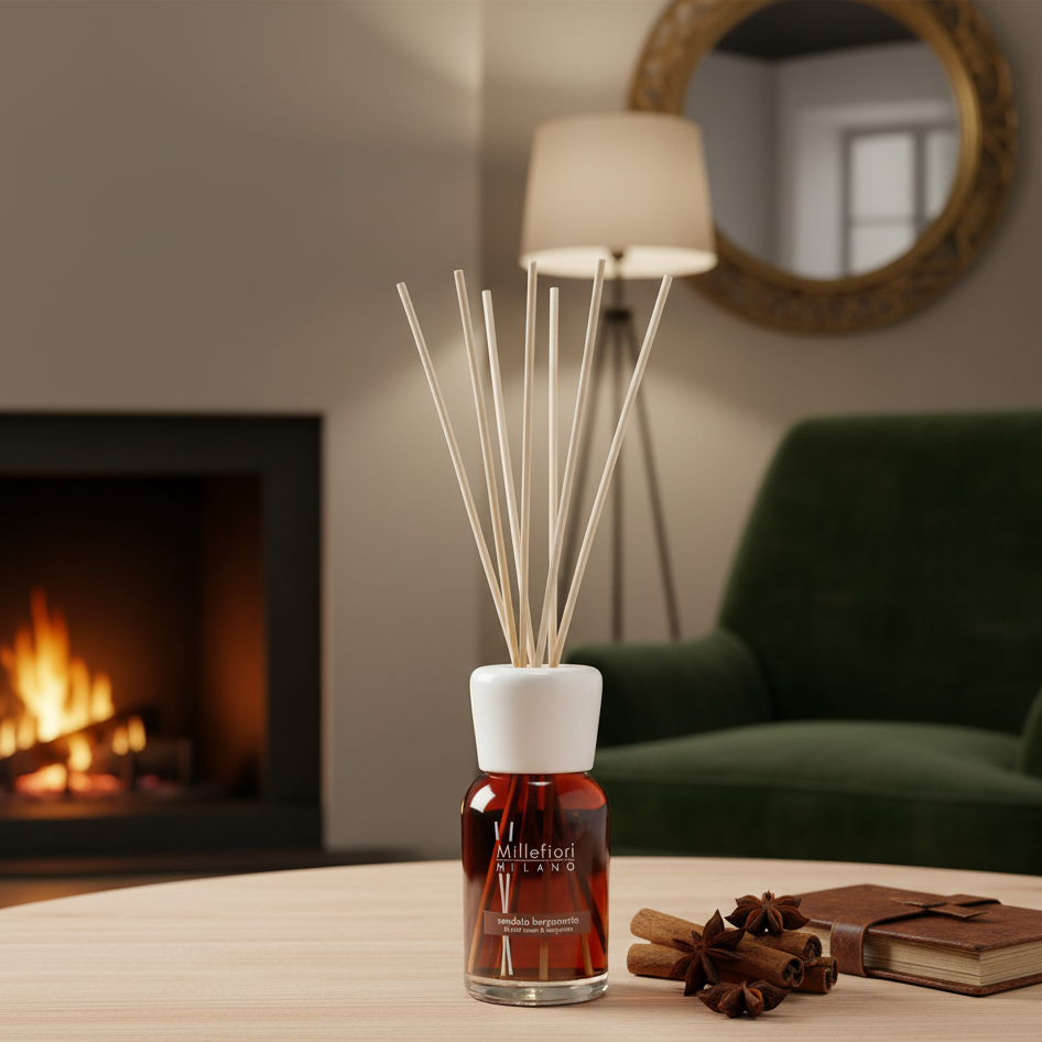 Millefiori Milano Reed Diffuser | Sandalo Bergamotto