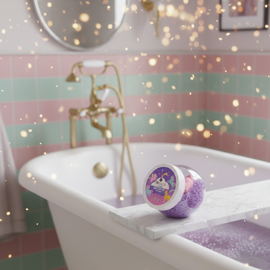 Magische Badset in Snoeppotje | Betovering voor kleine badprinsessen!