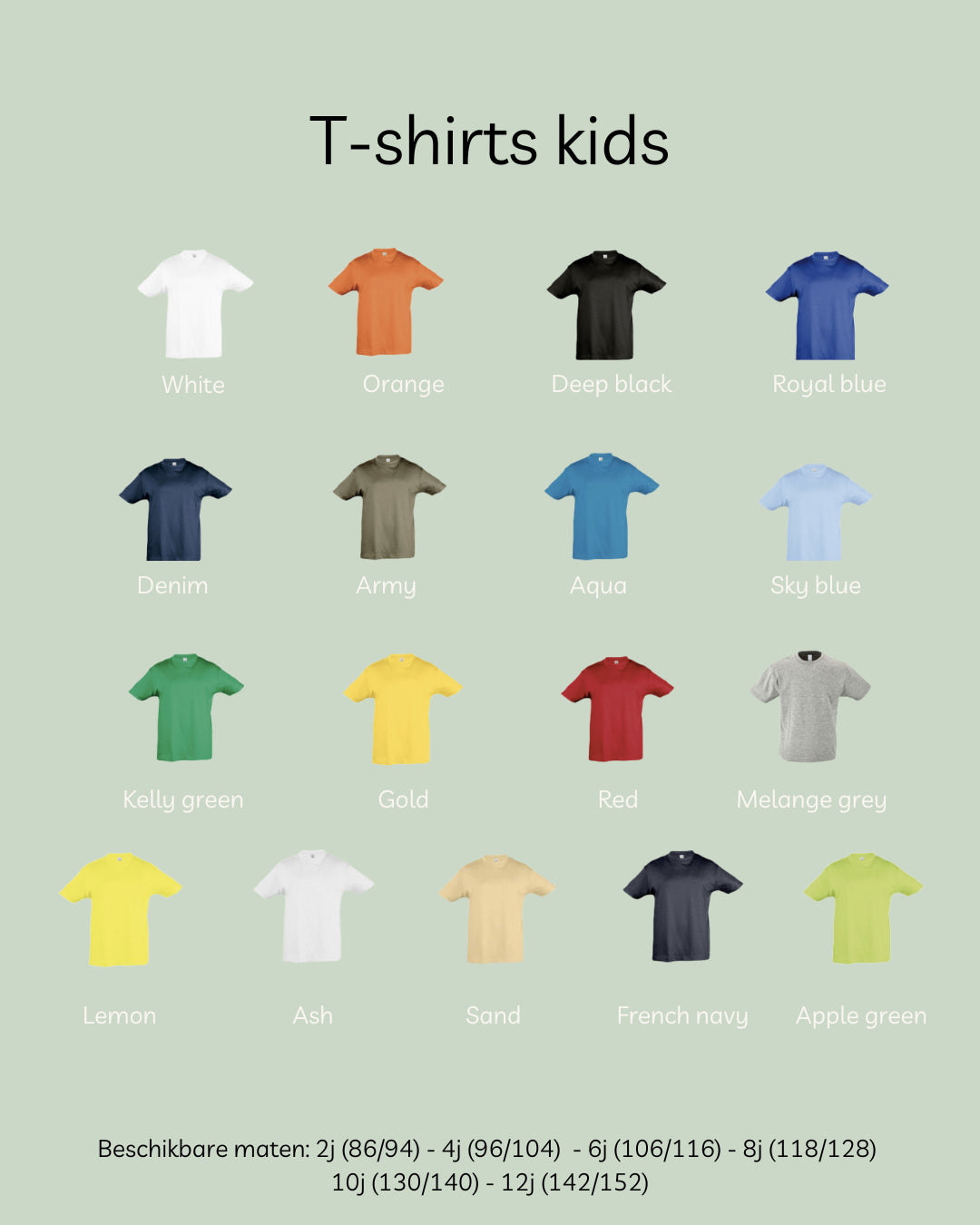 Kinder T-shirt | eigen tekst, helemaal uniek