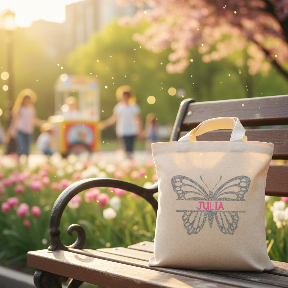 Personaliseerbare Totebag | Draag Liefde en Stijl Overal Met Je Mee 💛