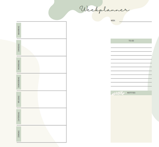 Weekplanner